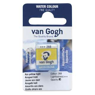 Van Gogh Watercolor Half Pan - Azo Yellow Light