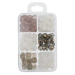 John Bead Czech Glass Bead Recipe Box - Ice Wine