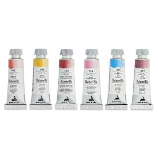 Maimeri Blu Artist Watercolor - Set of 6, Venice, 12 ml Tubes