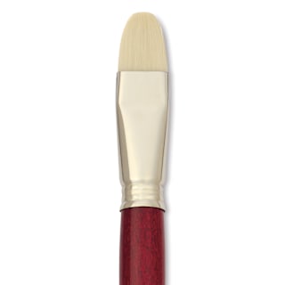 Escoda Marfil Synthetic Bristle Brushes - Series 4450 Bright, Size 20, Long Handle
