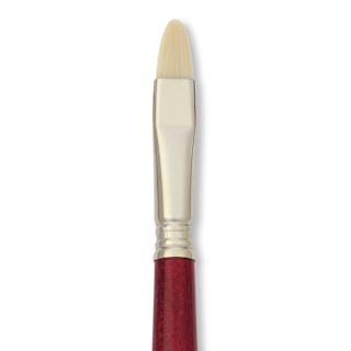 Escoda Marfil Synthetic Bristle Brushes - Series 4450 Bright, Size 12, Long Handle
