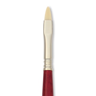 Escoda Marfil Synthetic Bristle Brushes - Series 4450 Bright, Size 8, Long Handle