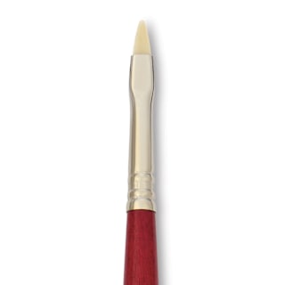 Escoda Marfil Synthetic Bristle Brushes - Series 4450 Bright, Size 4, Long Handle