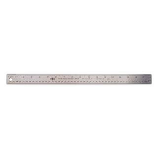 Alvin Non-Skid Stainless Steel Flex Ruler - 18"