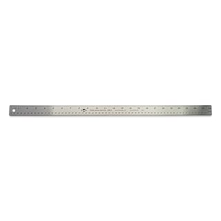 Alvin Non-Skid Stainless Steel Flex Ruler - 24"