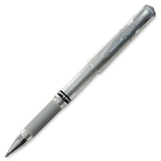 Uni-Ball Signo Impact Rollerball Gel Pen - Silver, Bold Tip, 1.0 mm