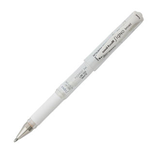 Uni-Ball Signo Impact Rollerball Gel Pen - White, Bold Tip, 1.0 mm
