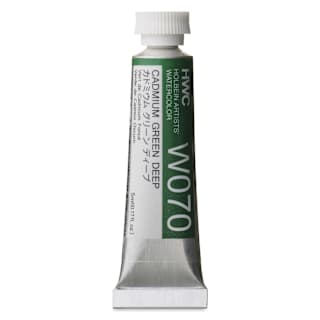 Holbein Artists' Watercolor - Cadmium Green Deep, 5 ml Tube