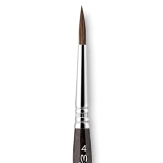 Escoda Versatil Brush - Travel Round, Size 4, Short Handle