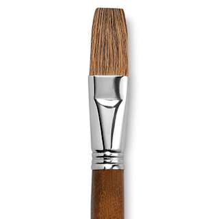 Escoda Versatil Brush - Flat, Size 24, Long Handle