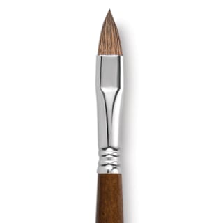 Escoda Versatil Brush - Filbert, Size 12, Long Handle