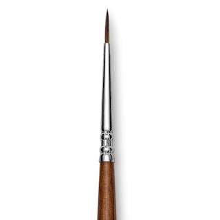 Escoda Versatil Brush - Pointed Round, Size 0, Long Handle