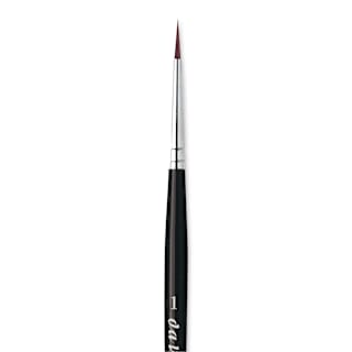 Da Vinci Top Acryl Synthetic Brush - Round, Short Handle, Size 1