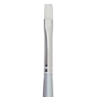 Silver Brush Silverwhite Synthetic Brush - Bright, Short Handle, Size 4