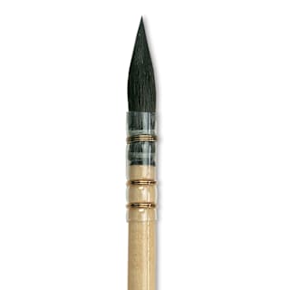 Da Vinci Petit Gris Pur Blue Squirrel Brush - Quill, Short Handle, Size 0