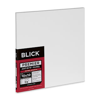 Blick Premier Artists' Panel - Flat, 3/8", 10" x 10"