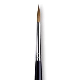 Da Vinci Maestro Kolinsky Brush - Long Tapered Round, Short Handle, Size 3