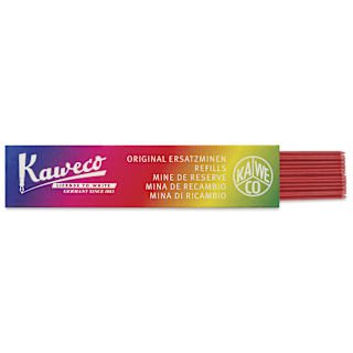 Kaweco Colored Lead Refills - Red, 2.0 mm, HB, Pkg of 24