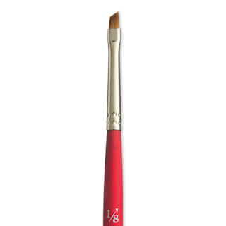 Princeton Velvetouch Series 3950 Synthetic Brush - Angular Shader, 1/8"