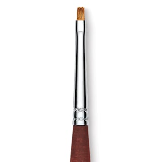 Princeton Velvetouch Series 3950 Synthetic Brush - Chisel Blender, Mini, Size 0