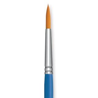 Princeton Select Synthetic Brush - Round, Short Handle, Size 8