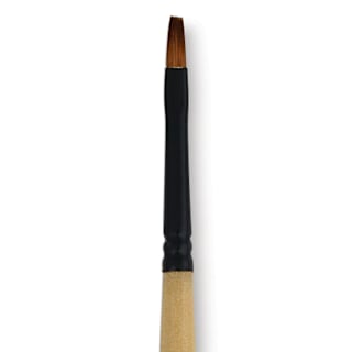 Dynasty Black Gold Brush - Shader, Short Handle, Size 2