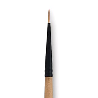 Dynasty Black Gold Brush - Liner, Short Handle, Size 10/0
