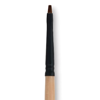 Dynasty Black Gold Brush - Chisel Blender, Short Handle, Size 0