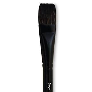 Silver Brush Black Velvet Brush - Square Wash, Size 3/4"