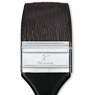 Silver Brush Black Velvet Brush - Wash, Size 2"