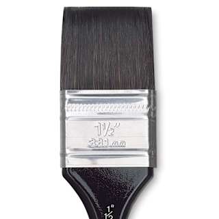 Silver Brush Black Velvet Brush - Wash, Size 1-1/2"