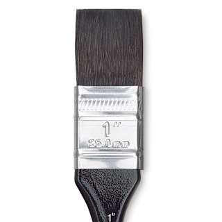Silver Brush Black Velvet Brush - Wash, Size 1"