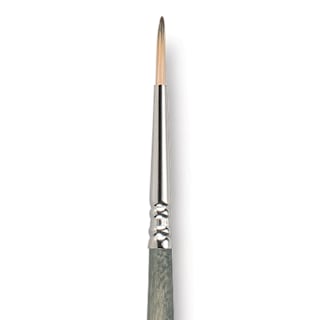 Escoda Tadami Synthetic Mongoose Brush - Round, Short Handle, Size 2