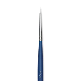 Princeton Summit Series 6850 Round Brush - Size 5/0, Short Handle, Synthetic