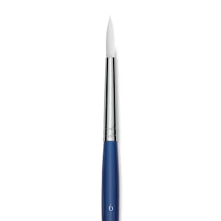 Princeton Summit Series 6850 Round Brush - Size 6, Short Handle, Synthetic