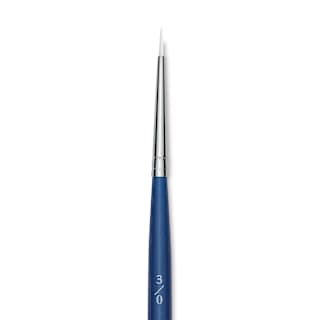Princeton Summit Series 6850 Round Brush, Size 3/0, Short Handle, Synthetic
