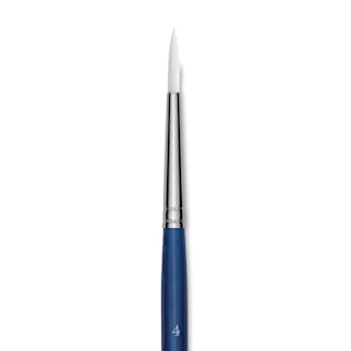 Princeton Summit Series 6850 Round Brush - Size 4, Short Handle, Synthetic