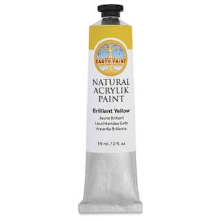Natural Earth Paint Natural Acrylik Paint - Brilliant Yellow, 59 ml