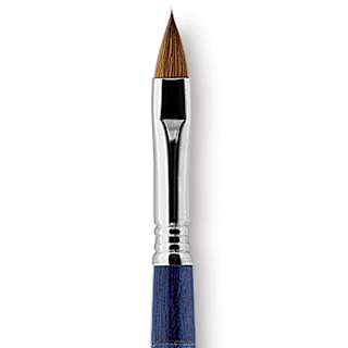 Escoda Optimo Kolinsky Sable Brush - Filbert, Long Handle, Size 10