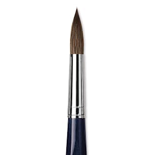 Da Vinci Cosmotop Sable Mix B Brush - Round, Short Handle, Size 18
