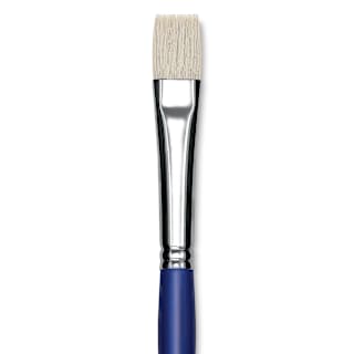 Blick Scholastic White Bristle Brush - Bright, Size 18