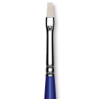 Blick Scholastic White Bristle Brush - Bright, Size 4