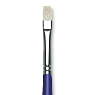 Blick Scholastic White Bristle Brush - Bright, Size 8