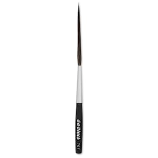 Da Vinci Petit Gris Pur Blue Squirrel Brush - 707 Striper Pointed, Size 8, Short Handle