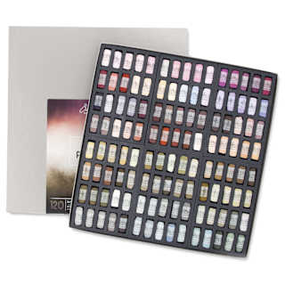 Richeson Soft Handrolled Pastels - Portrait Values 1-10, Set of 120
