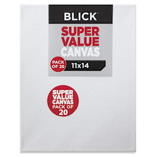 Blick Super Value Canvas Pack - 11" x 14", Pkg of 20