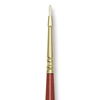 Blick Master Bristle Brush - Bright, Long Handle, Size 0