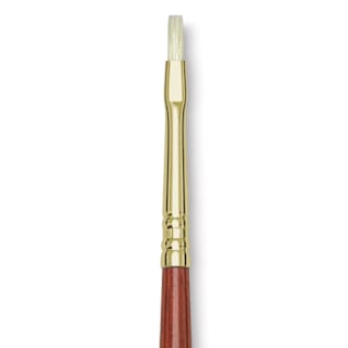 Blick Master Bristle Brush - Bright, Long Handle, Size 2