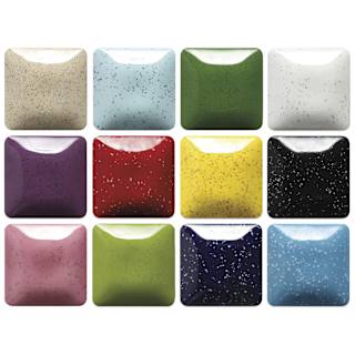 Mayco Speckled Stroke & Coat Glazes - Set of 12, Pint