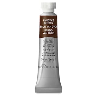 Winsor & Newton Professional Watercolor - Vandyke Brown, 5 ml Tube